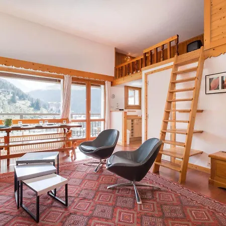 Apartment Cosy Avec Mezzanine, Terrasse Ensoleillee, Acces Direct Pistes, Coeur Moriond - Fr-1-563-31