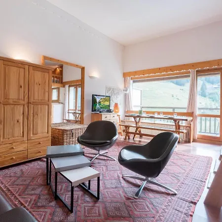 Apartment Cosy Avec Mezzanine, Terrasse Ensoleillee, Acces Direct Pistes, Coeur Moriond - Fr-1-563-31